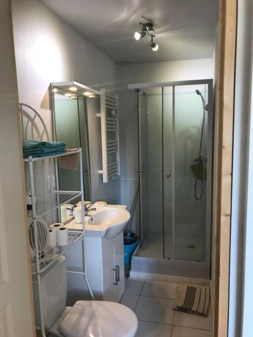 Loue Studio Dans Une Villa Avec Piscine Terrasse Saint-Theodorit Ngoại thất bức ảnh